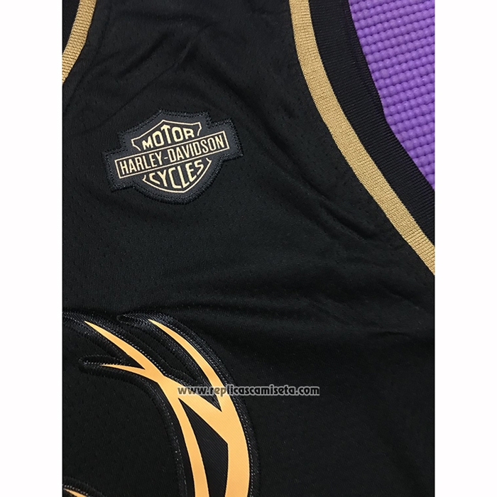 Camiseta Golden Edition Milwaukee Bucks Giannis Antetokounmpo #34 Negro